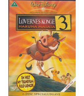 Løvernes Konge 3 - Hakuna Matata - 2 DVD - BRUGT