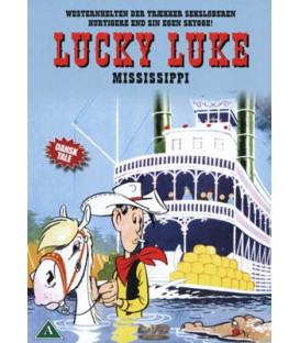 Lucky Luke 11: Mississippi / Grønskollingen - DVD - BRUGT