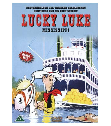 Lucky Luke 11: Mississippi / Grønskollingen - DVD - BRUGT