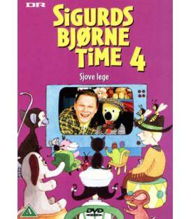 Sigurds bjørnetime 4: Sjove lege - DVD - BRUGT