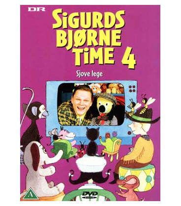 Sigurds bjørnetime 4: Sjove lege - DVD - BRUGT