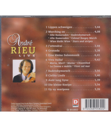 André Rieu Live - CD - BRUGT