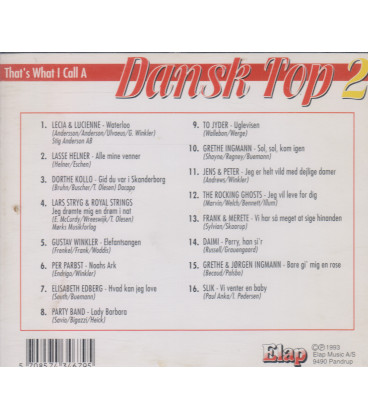 Dansk Top 2 - CD - BRUGT