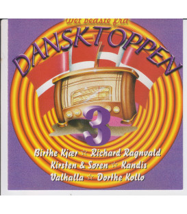DET BEDSTE FRA DANSKTOPPEN 3 - CD - BRUGT