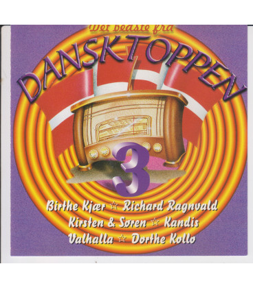 DET BEDSTE FRA DANSKTOPPEN 3 - CD - BRUGT