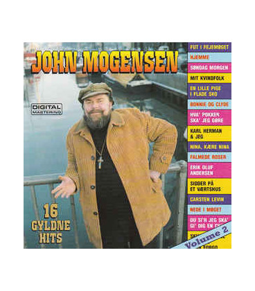 John Mogensen ‎– 16 Gyldne Hits Vol. 2 - CD - BRUGT