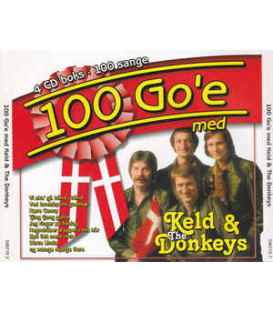 Keld & The Donkeys ‎– 100 Go'e Med Keld & The Donkeys - 4 CD - BRUGT