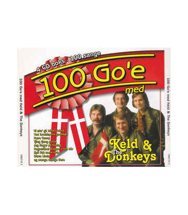 Keld & The Donkeys ‎– 100 Go'e Med Keld & The Donkeys - 4 CD - BRUGT