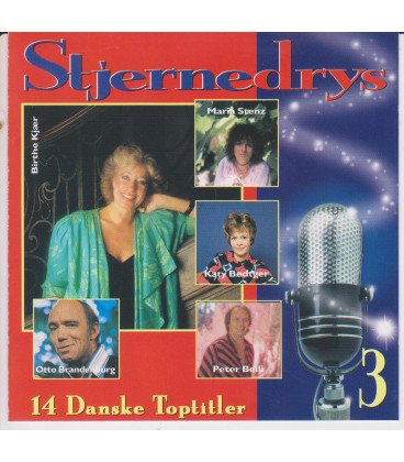 Stjernedrys 3 : 14 danske toptitler - CD - BRUGT