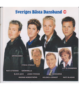 Sveriges Bästa Dansband 10 - CD - BRUGT