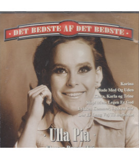 Ulla Pia - Flower power tøj - CD - BRUGT