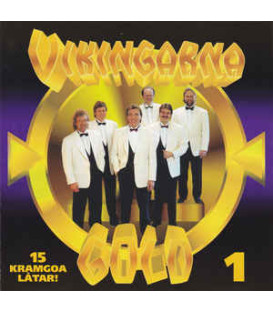 Vikingarna ‎– Gold 1- CD - BRUGT