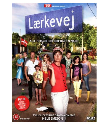 Lærkevej: Hele sæson 1 (2-disc) - Alle hemmeligheder har en nabo - 2 DVD - BRUGT