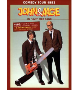 John & Aage: In Live med Band - Tour 1993 - DVD - BRUGT
