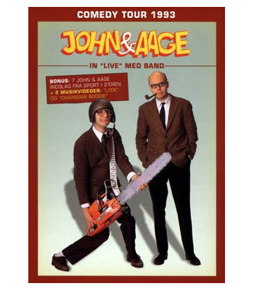 John & Aage: In Live med Band - Tour 1993 - DVD - BRUGT