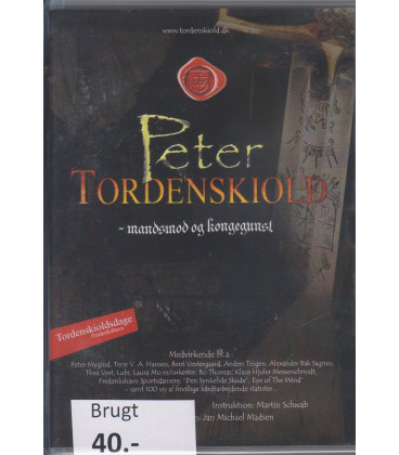 Peter Tordenskjold - mandsmod og kongegunst - DVD - BRUGT
