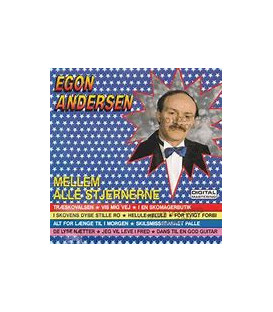 Egon Andersen Mellem alle stjernerne - CD - BRUGT