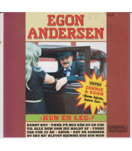Egon Andersen ‎– Kun En Leg - CD - BRUGT