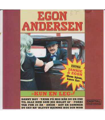 Egon Andersen ‎– Kun En Leg - CD - BRUGT