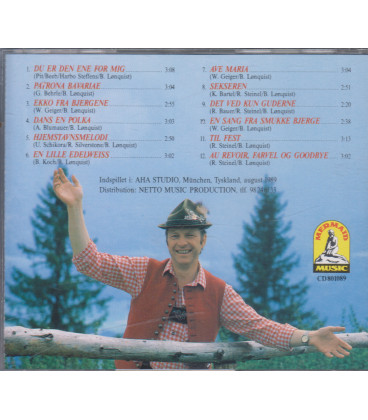 JODLE BIRGE DU ER DEN ENESTE FOR MIG - CD -BRUGT
