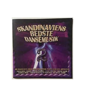 Skandinaviens bedste dansemusik 2 : 40 dansehits med Skandinaviens populæreste artister - 2 CD - BRUGT