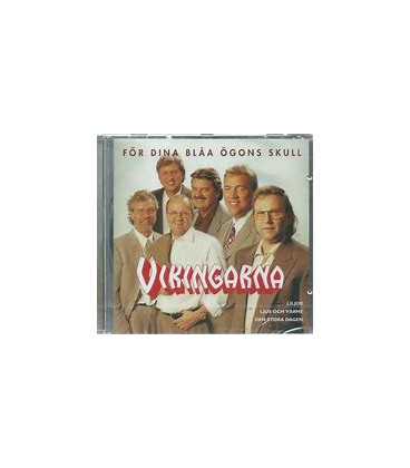 Vikingarna ‎– För Dina Blåa Ögons Skull - CD - BRUGT