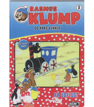 Rasmus Klump og hans venner på udflugt - DVD - BRUGT