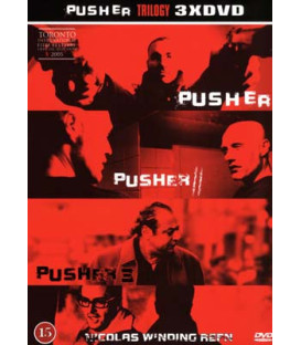 Pusher Trilogien (3-disc) - 3 DVD - BRUGT