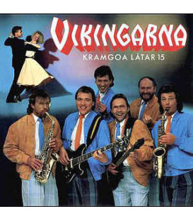 Vikingarna ‎– Kramgoa Låtar 15 - CD - BRUGT