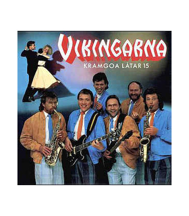 Vikingarna ‎– Kramgoa Låtar 15 - CD - BRUGT