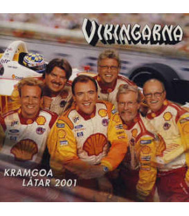 Vikingarna ‎– Kramgoa Låtar 2001 - CD - BRUGT
