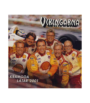 Vikingarna ‎– Kramgoa Låtar 2001 - CD - BRUGT
