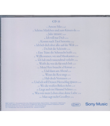Hansi Hinterseer - Das beste von CD 2 - CD - BRUGT