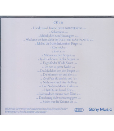 Hansi Hinterseer - Das beste von CD 3 - CD - BRUGT