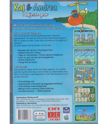 Kaj & Andrea - i højeste gear - DVD - BRUGT