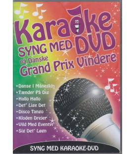 Karaoke - Syng med på danske Grand Prix vindere - DVD - BRUGT