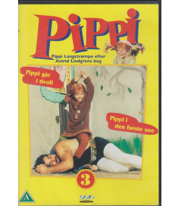 Pippi Langstrømpe 3 - DVD - BRUGT