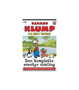RASMUS KLUMP OG HANS VENNER - DEN KOMPLETTE EVENTYR SAMLING - 2 DVD - BRUGT