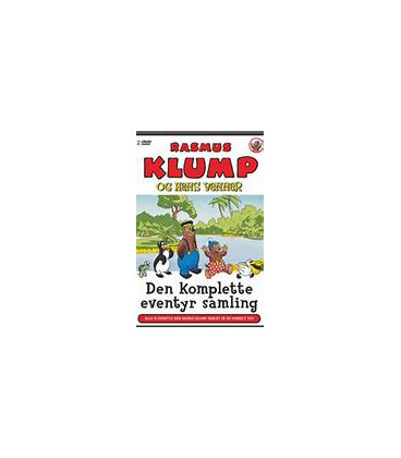 RASMUS KLUMP OG HANS VENNER - DEN KOMPLETTE EVENTYR SAMLING - 2 DVD - BRUGT