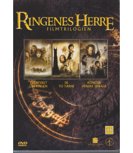 Ringenes Herre Filmtrilogien - 3 disc - DVD - BRUGT