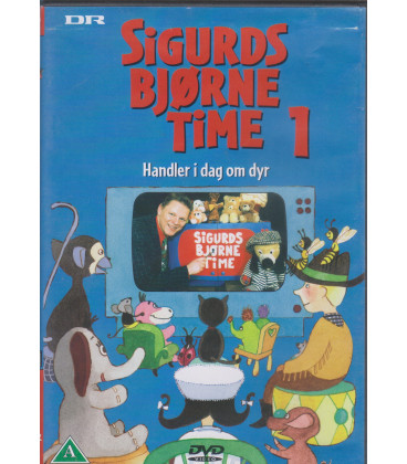 Sigurds Bjørnetime 1: Handler I Dag Om Dyr - DVD - BRUGT