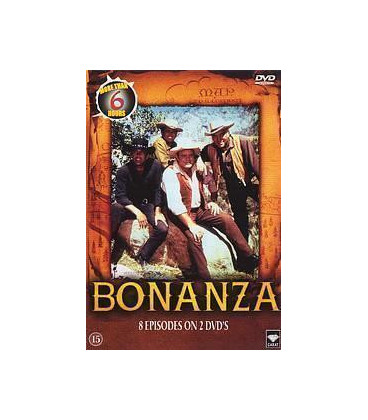 Bonanza - 8 episodes on 2 dvd's - DVD - BRUGT