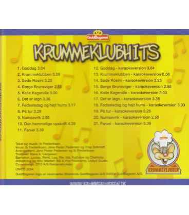 Krummeklubhits - CD - BRUGT