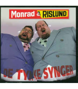 Monrad & Rislund ‎– De Tykke Synger - 2 CD - BRUGT