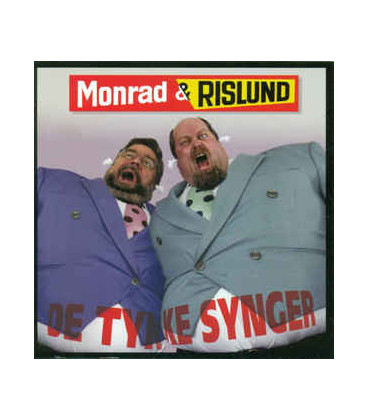 Monrad & Rislund ‎– De Tykke Synger - 2 CD - BRUGT