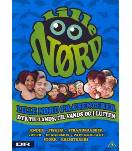 Lille Nørd: Dyr til lands, til vands og i luften - DVD - BRUGT