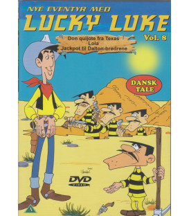 Lucky Luke: Nye Eventyr Med vol. 08 - DVD - BRUGT