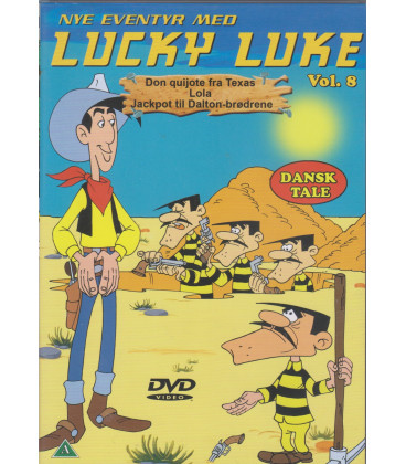 Lucky Luke: Nye Eventyr Med vol. 08 - DVD - BRUGT