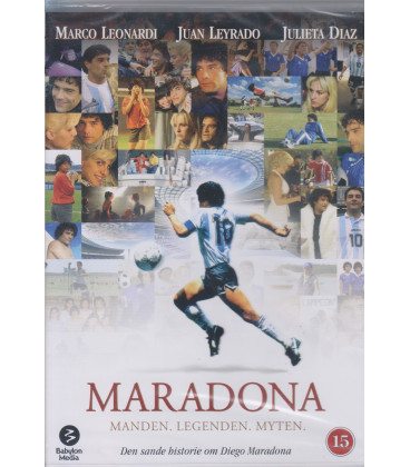 Maradona: Manden. Legenden. Myten - DVD - BRUGT