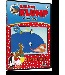 Rasmus Klump og hans venner 5 - På Nye Oplevelser - DVD - BRUGT